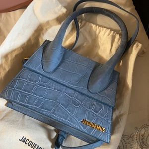 Brand new Jacquemus bag le grand Chiquito bag croc